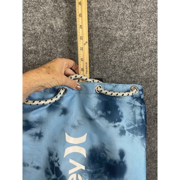 Hurley Men's One and Only Drawstring Bag, Blue Gaze 19" O/S - Picture 8 of 10